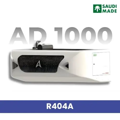 Asad AD-1000 diesel transport refrigeration unit for long-haul, Saudi Arabia