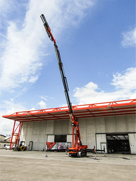 JF 365 crawler crane - 11,500 kg max load, 29.5m height, Saudi Arabia