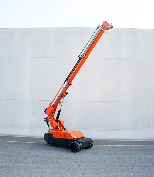 MPK 20R minipicker crane - 2,000 kg max load, 7.4m height, Saudi Arabia