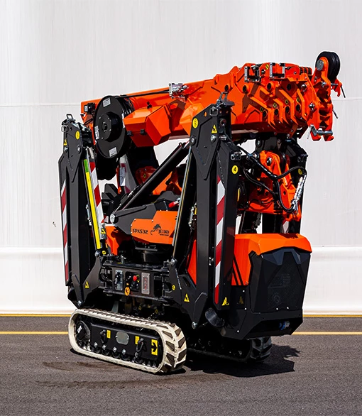 Jekko SPX 532 spider crane - 3,200 kg max load, 17.3m height, Saudi Arabia